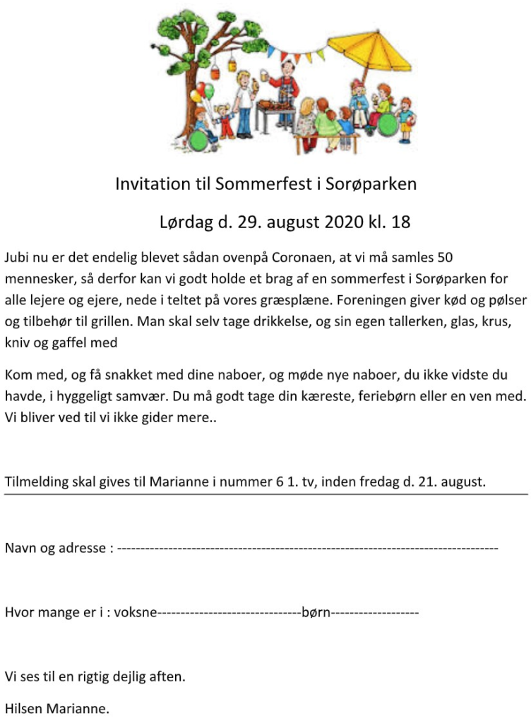 Sommerfest 2020
